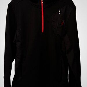 Black Spyder Bandit Zip Pullover -Pre-owned Great Condition